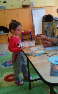 Anya bei der Therapie