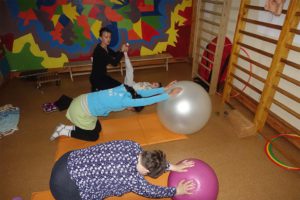 Sport steht auch auf dem Tagesprogramm